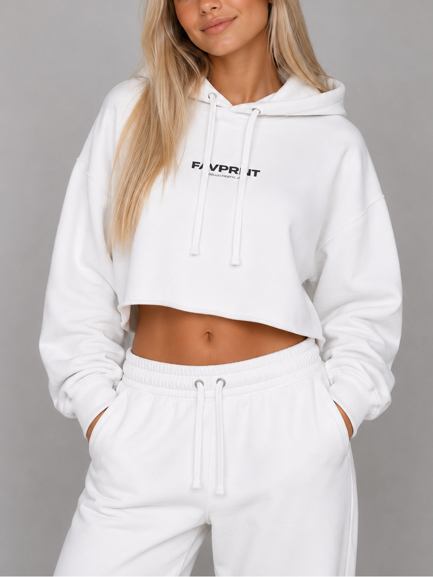 Hoodie Damen | Copped Fit | Bio Baumwolle