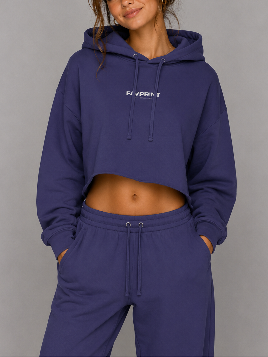 Hoodie Damen | Copped Fit | Bio Baumwolle
