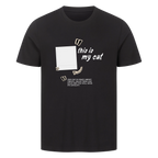 Personalisiertes T-Shirt "this is my cat"