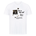Personalisiertes T-Shirt "this is my cat"