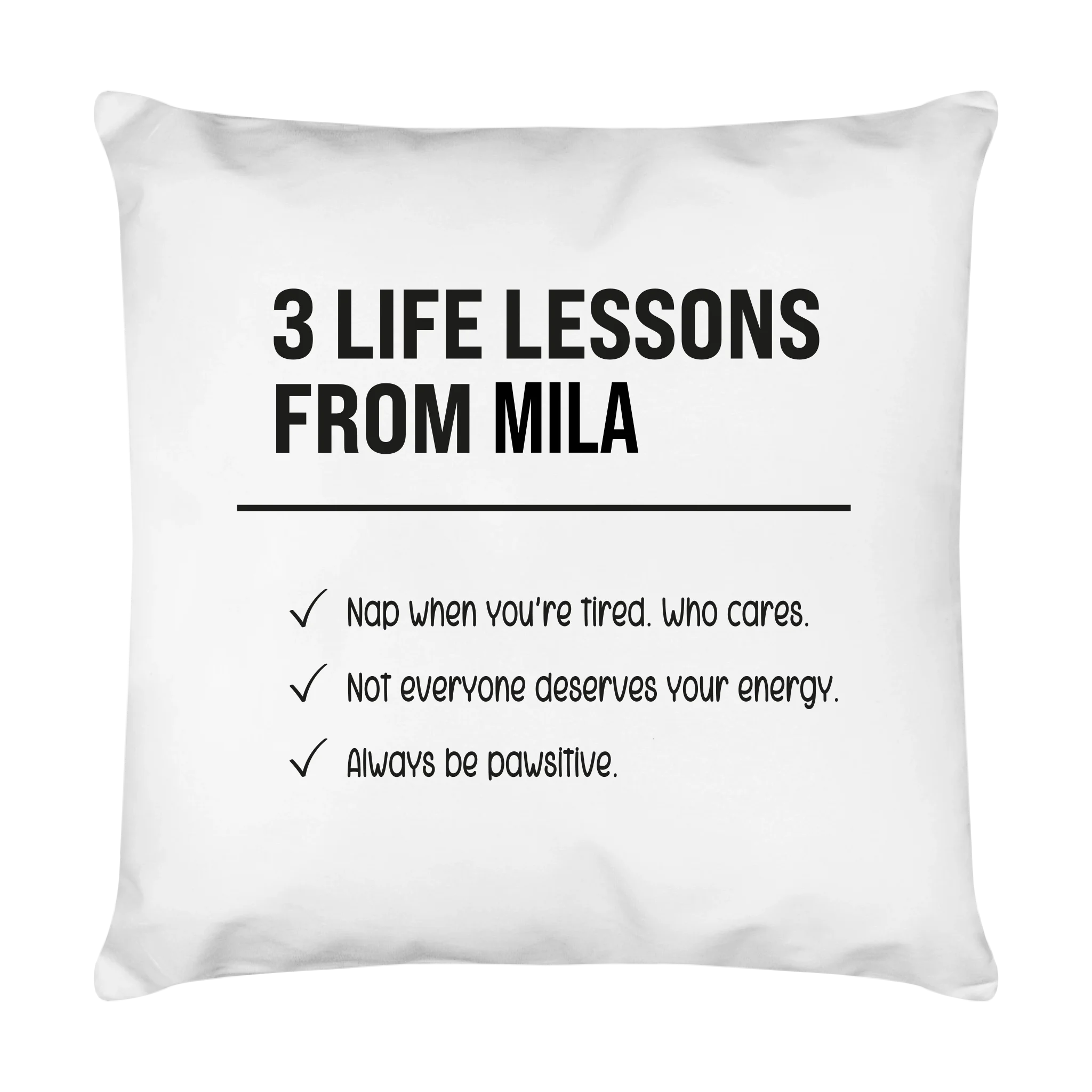 Life Lessons personalisiertes Design