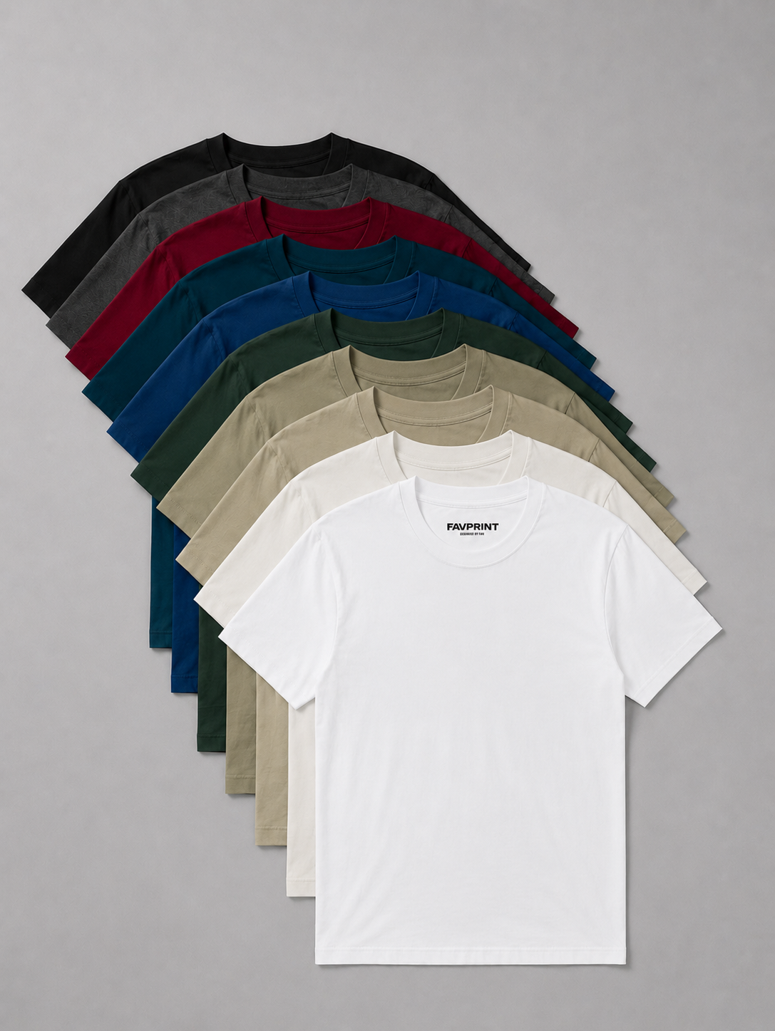 T-Shirt Herren | Regular Fit Kurzarm Shirt | Bio Baumwolle