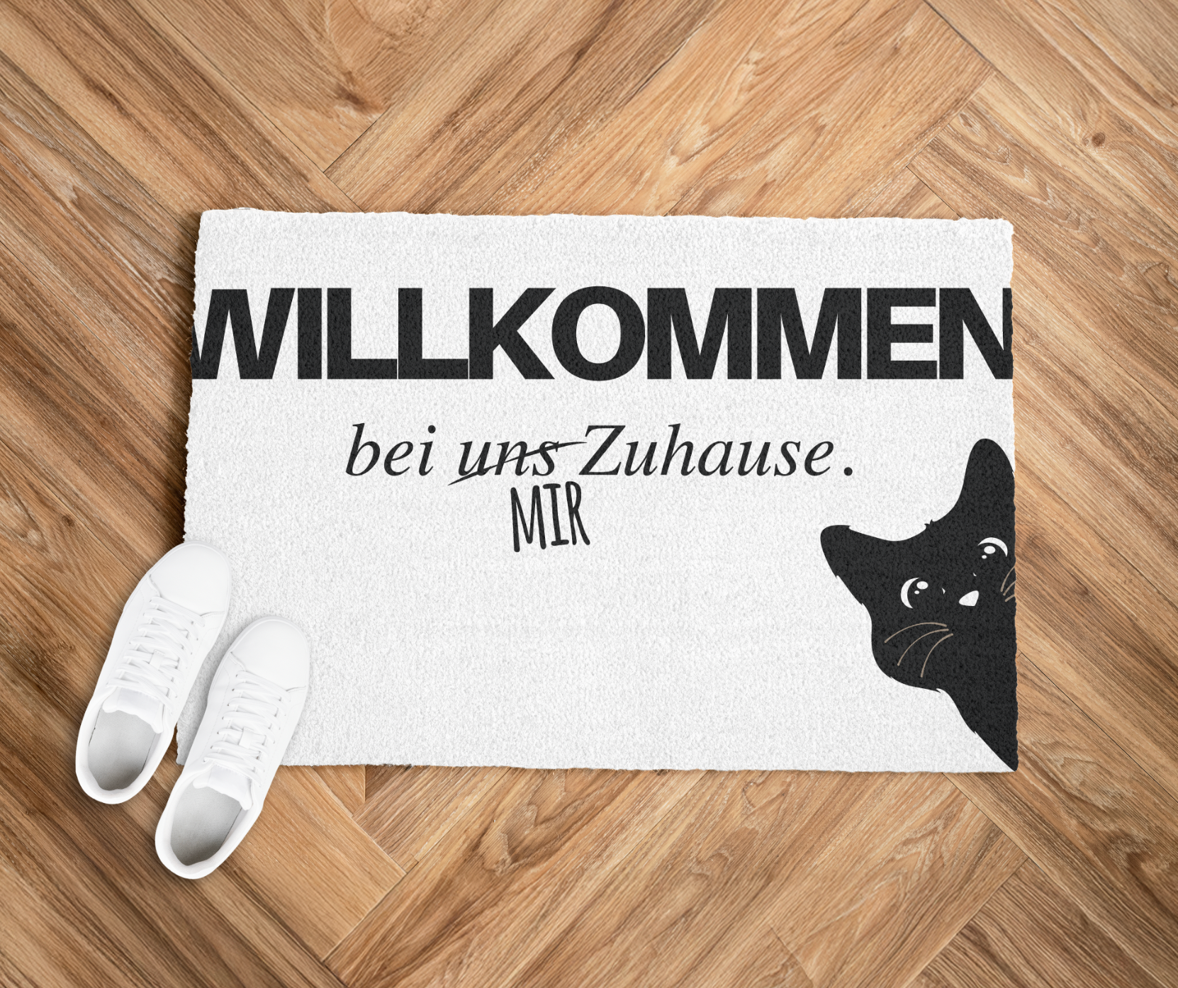 Fußmatte I Willkommen