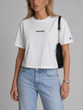 T-Shirt Damen | Champion Regular Crop Fit Rundhals Shirt